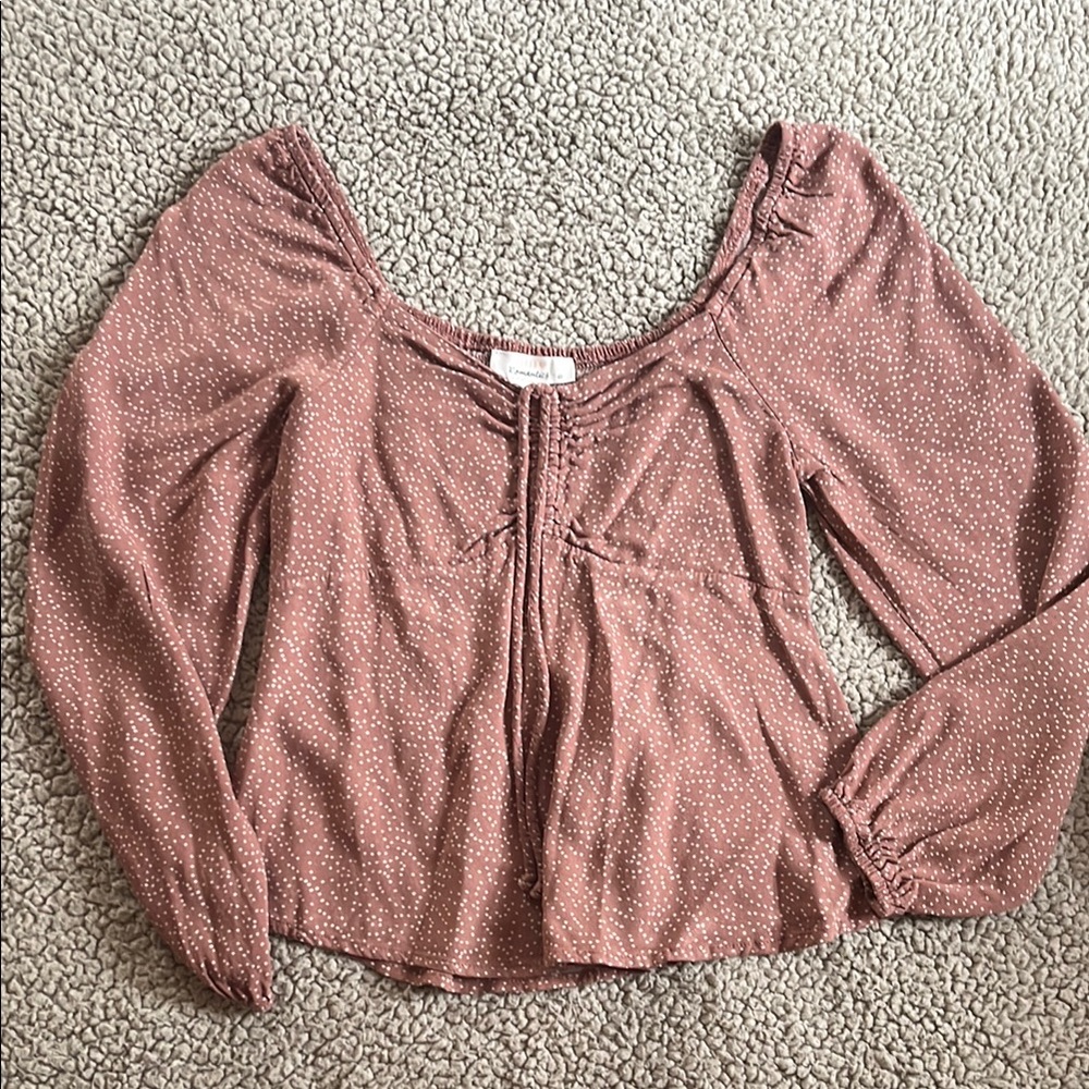 Women's Polka Dot Top